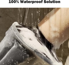 Gentle Silicone Cast Protector – 100% Waterproof Arm Cover for Adults
