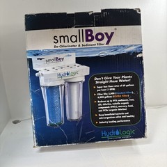 Hydro Logic Small Boy Water Filtration System De-Chlorinator Sediment Filter USA