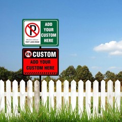 Customized Horizontal Tin Sign, allowing for the addition of any text/Photo