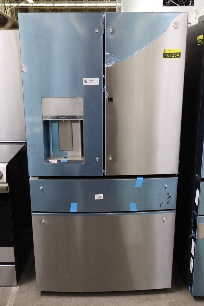 GE Profile PVD28BYNFS 36″ Stainless 4-Door French Door Refrigerator NOB #161254