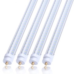 LED T8 V Shaped 8FT 65W Tube Light with FA8 Base Commercial Household Lighting