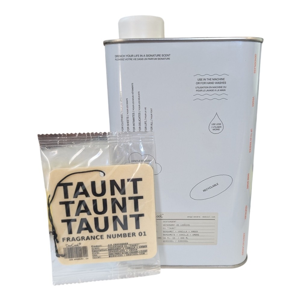 DedCool Liquid Laundry Detergent, TAUNT, Luxurious Fragrance 32 fl oz + Bonus