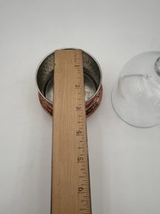 Williams Sonoma Hammered Copper Butter Keeper Round