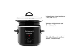 Elite Gourmet 3-qt Slow Cooker