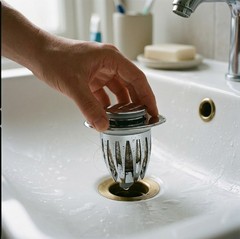 Bathroom Sink Pop Up Drain Stopper Anti-Odor Filter Screen 1 Piece