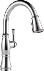 Delta Cassidy Pull-Down Kitchen Faucet Lumicoat Chrome-Certified Refurbished