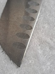 WUSTHOF CLASSIC SOLINGEN GERMANY 4183 17cm 7″ Hollow Edge Santoku Knife
