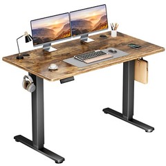 Electric Standing Desk – 40/48/55/63 x 24 inch Adjustable Sit to Stand Up Desk