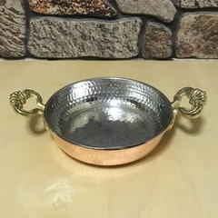 Handmade 17 cm 6.70″ Traditional Copper Egg Omelette Pan