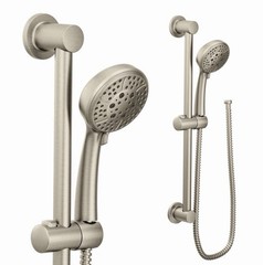 Moen Handheld Showerhead Slide Bar – Brushed Nickel 3669EPBN Eco-Performance