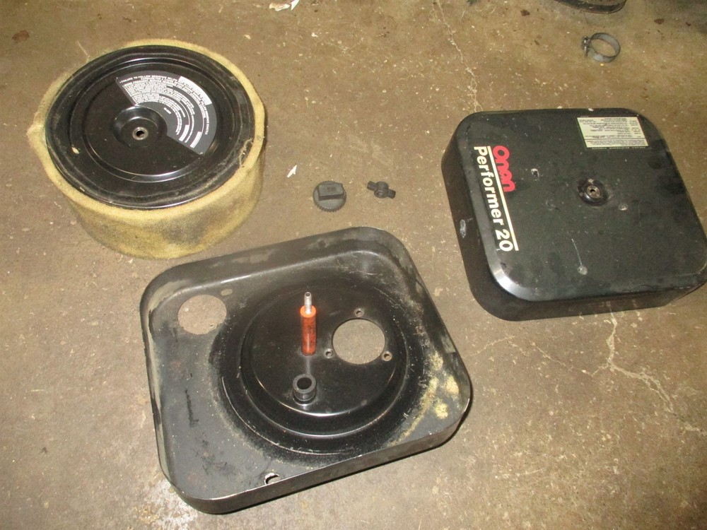 JOHN DEERE 316 318 420 ONAN P218G P220G P224G HEAVY DUTY AIR CLEANER LATE STYLE