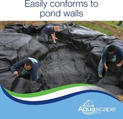 PRO Grade Fish-Safe Liner 5x10ft 50 sq ft