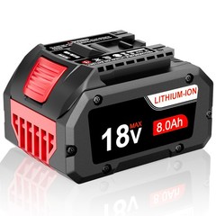 2 Pack 18V Battery For Bosch 18V 8.0AH Li-ion BAT609 BAT610G BAT618 GSR18V-LI
