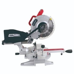 10 in Sliding Compound Miter Saw 15 Amp Single Bevel Corded 2402093