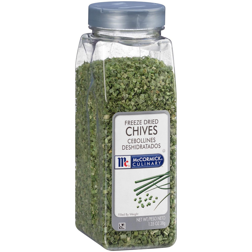 Freeze Dried Chives, 1.35 Oz – One 1.35 Ounce Container of Dried Chives, Use on