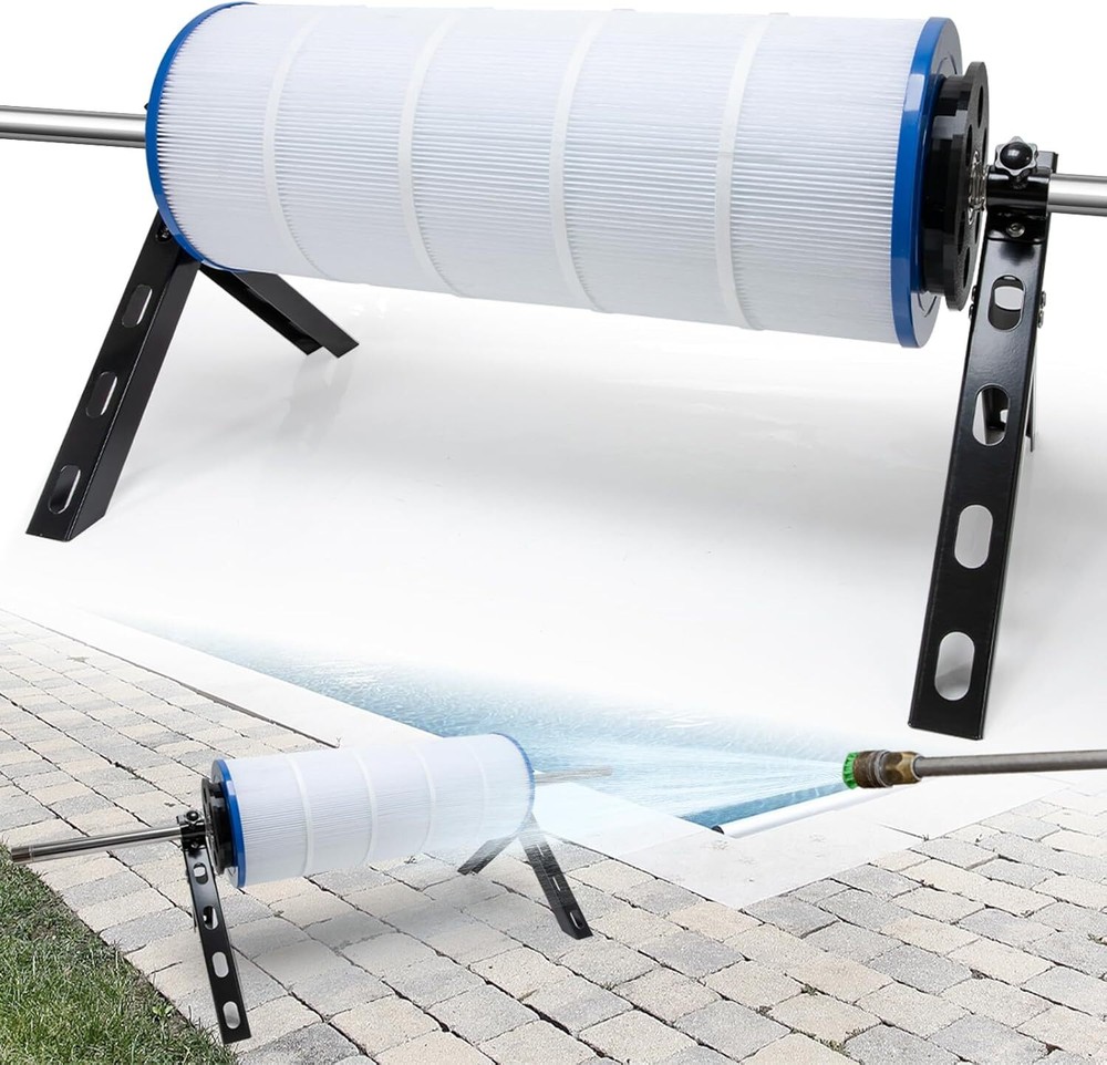 Pool Filter Cleaner Tool for 3, 4, or 6″ Pool Filter Cartridges