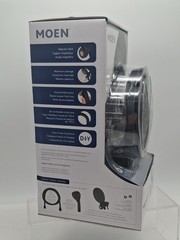 MOEN Attract Magnetix 6-Spray 6.75 in. Dual Shower Head 1.75 GPM Matte Black