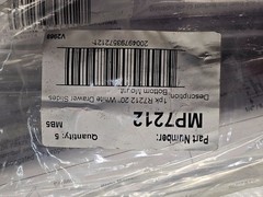 (QTY 5 PAIRS) Prime-Line MP7212 19.75in Drawer Slides Bottom Mount 75lb Load Cap