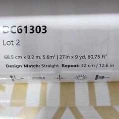Broadway Arches arthouse trellis lines white yellow gold metallic Wallpaper roll