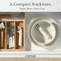 Pots and Pans Set Non Stick, Cookware Sets, Kitchen Set, Oven/Fridge Safe, Space
