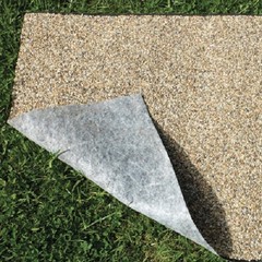 Natural Stone Liner, Decorative Water Garden Koi Fish Pond Lining Real Gravel