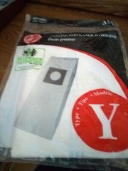 (NOS) 1 BAG OEM HOOVER Type Y Vacuum Bags For Windtunnel Allergen Filtration