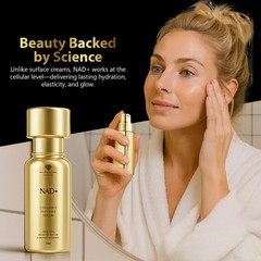 NAD+ Anti-Aging Serum – Boost Cellular Energy, Firm Skin & Reduce Wrinkles – wit