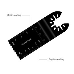 50pc Oscillating Saw Blades Multi Tool Wood Metal Cut Cutter Carbon Steel Blade