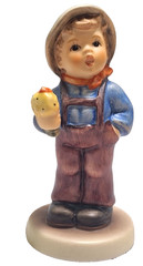 Hummel Figurine 2193 4/0 Floral Greeting 8cm. Open Box New!