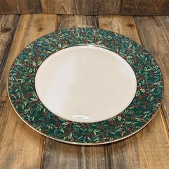 POTTERY BARN 12 DAYS OF CHRISTMAS STONEWARE CHARGER PLATE 14″ RARE!!