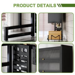 Dish Drying Rack Kitchen Over The Sink Utensil Storage Cabinet 33.46in 2 Tier