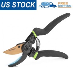 WORKPRO 8.5″ Bypass Pruning Shears Garden Shears w/ Sharp SK5 Blade for Branches