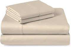 Top Split Flex California King Sheet 4 pc set For Sleep Number 1900 Deep Pockets