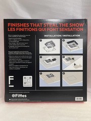 FITTES Flush Exhaust Mount 14.25″x14.25″ Flush mount Aria Lite Rectangular White