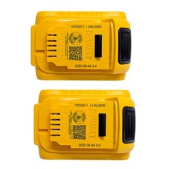 DEWALT DCB205-2 20V MAX Premium Lithium-Ion 5.0Ah Battery Pk 2 Pack 2025 Date