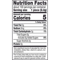 Ice Breakers Ice Cubes Arctic Grape Sugar Free Gum 100pcs 8.11oz Pouch