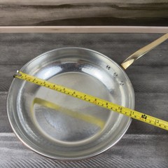Williams Sonoma Ruffoni Historia Hammered Copper Frying Pan 11” Dinged Flaws