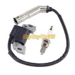 Ignition Coil For Husqvarna YTH18542 with 18.5 B&S Intek motor with Spark Plug