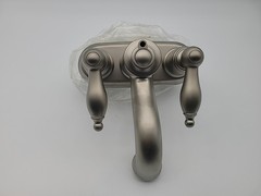 Moen 4938STST Castleby Two-Handle Low Arc Bathroom Faucet – Satine