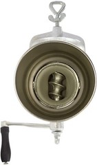 CHARD GM-150 Grain Mill, Tin Coated Cast Iron,Silver Silver