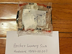 Mounting Hardware for PORCHER 1506-00.001 Lavatory Sink