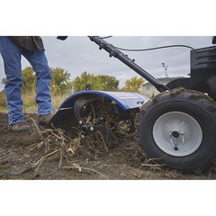 Powerhorse 20in. Rear Tine Tiller Cultivator, 6.5in. Tilling Depth,