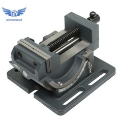 3.25 in. Industrial Strength Benchtop and Drill Press Tilting Angle Vise New