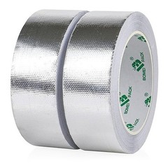 Adhesive Aluminum Foil Heat Shield Tape 2 Pack Barrier 2Rolls 1.5 inch