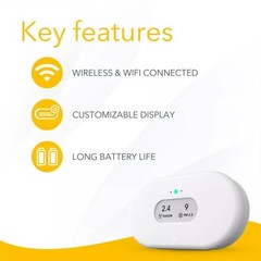 Airthings View Plus Radon & Indoor Air Quality Monitor, 7 Sensors – Excellent