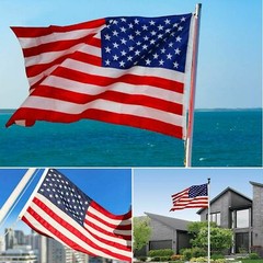 2×3 FT ~US American Flag ~ Outdoor United States US USA Flag with Brass Grommets