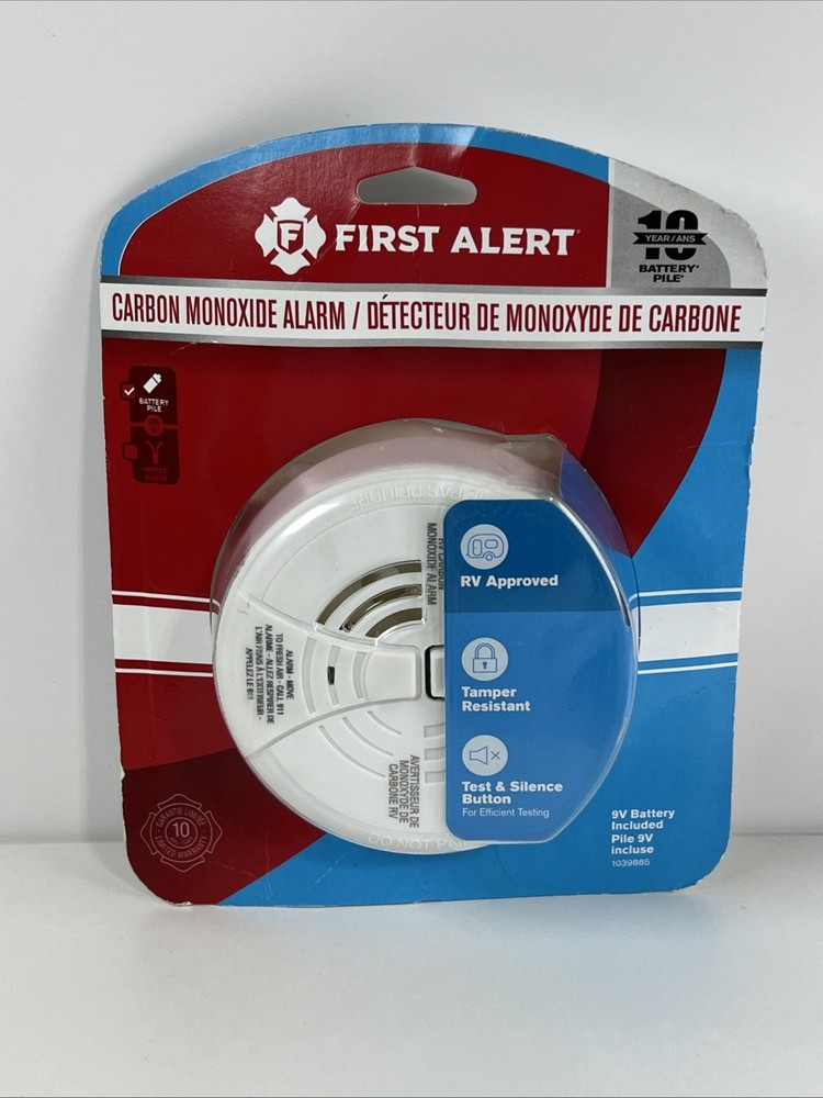 First Alert BRK Electronics 1039885 Carbon Monoxide Gas Detector
