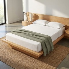 Gel Memory Foam Medium-Firm Mattress, CertiPUR-US Certified, Mattress in Box