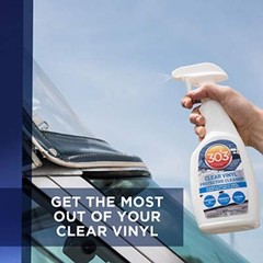 303 Products Marine Clear Protective Cleaner – Cleans and Protects Vinyl and