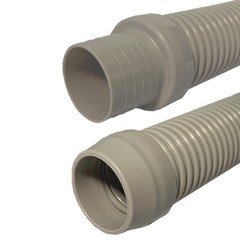 Puri Tech Vacuum Hose Navigator Pool Vac Ultra Aquabug 1.5in x 48ft Lt Grey 5 pk